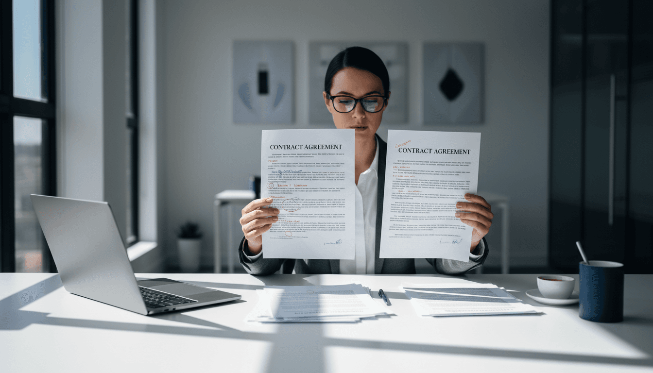 Contract Review - Detailed Legal Analysis of Commercial Terms