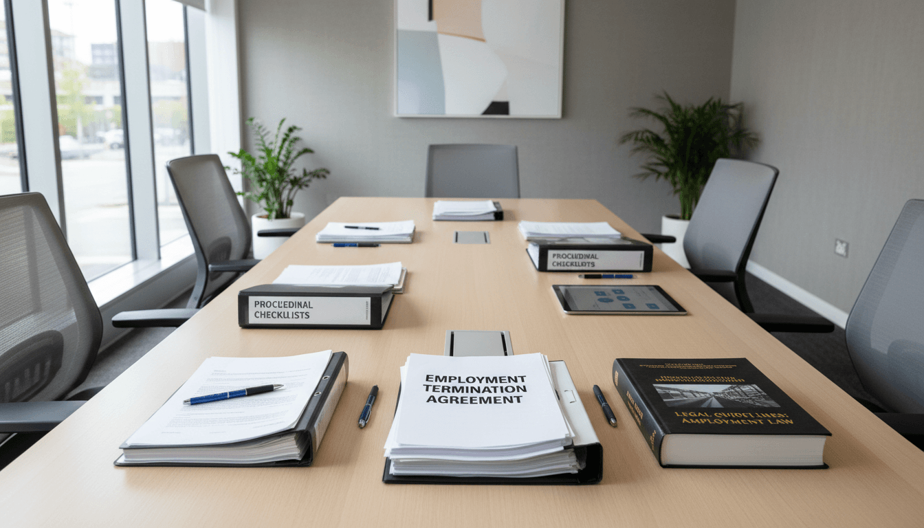 Professional employment termination guidance